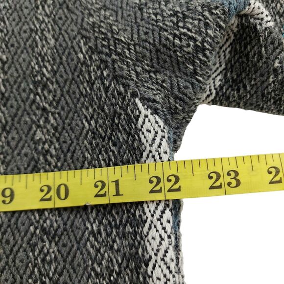 Original Senor Lopez Baja Hoodie Mens Medium Gray Pullover Hippie Boho Cotton - Picture 8 of 13